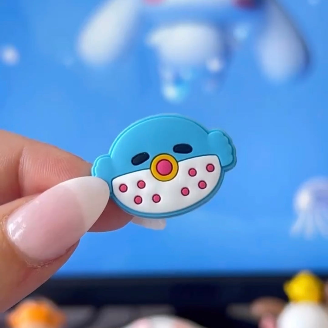 SEA CREATURES SHOE CHARMS