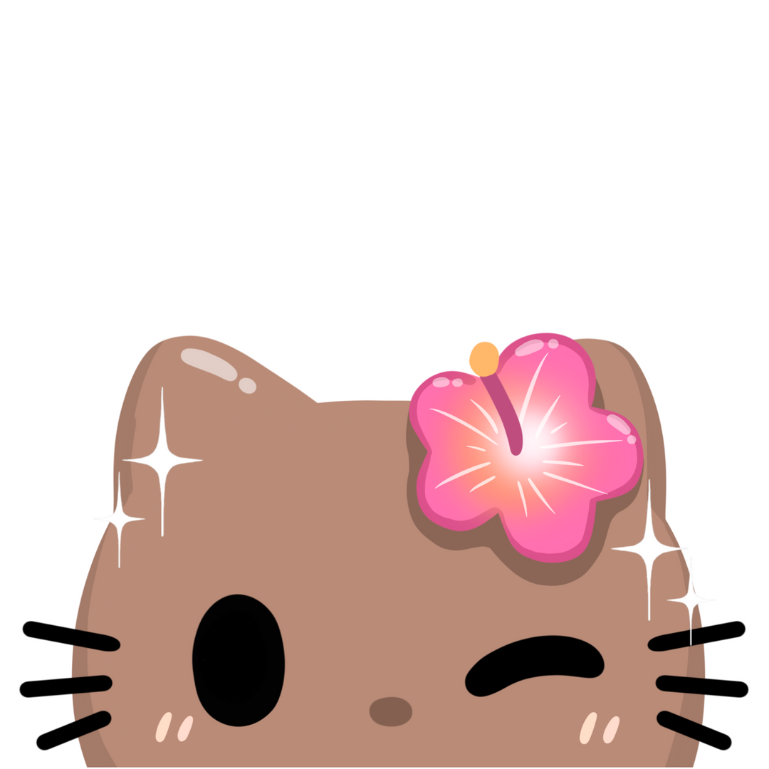 SUMMER KITTY PEEKER