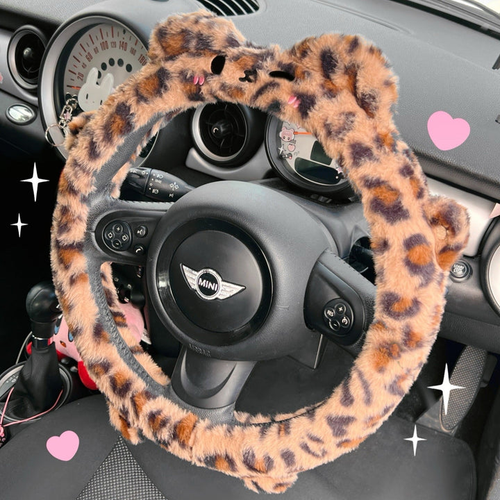 Leopard Steering Wheel Cover