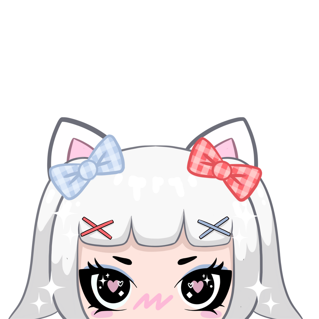 HELLO KITTY GIRL PEEKER