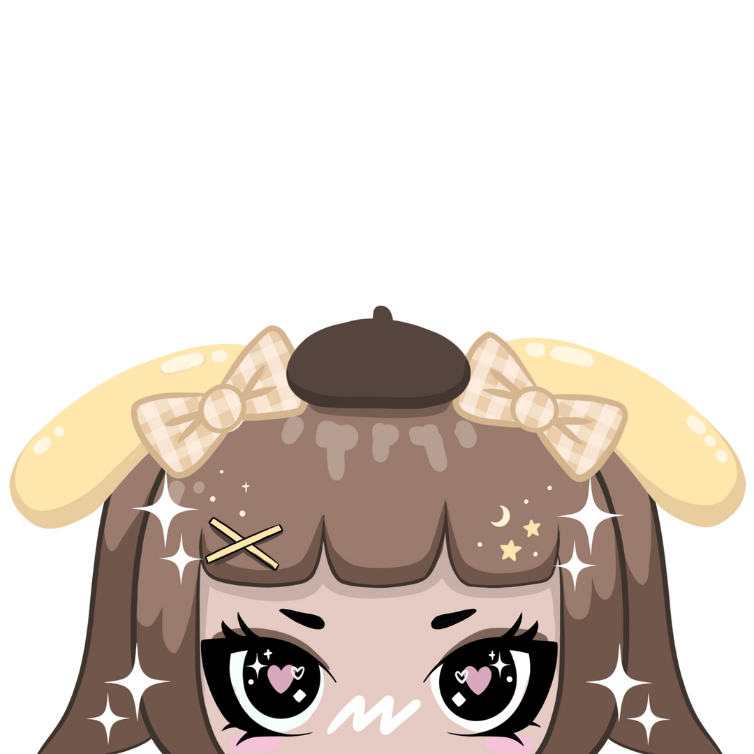 PURIN GIRL PEEKER