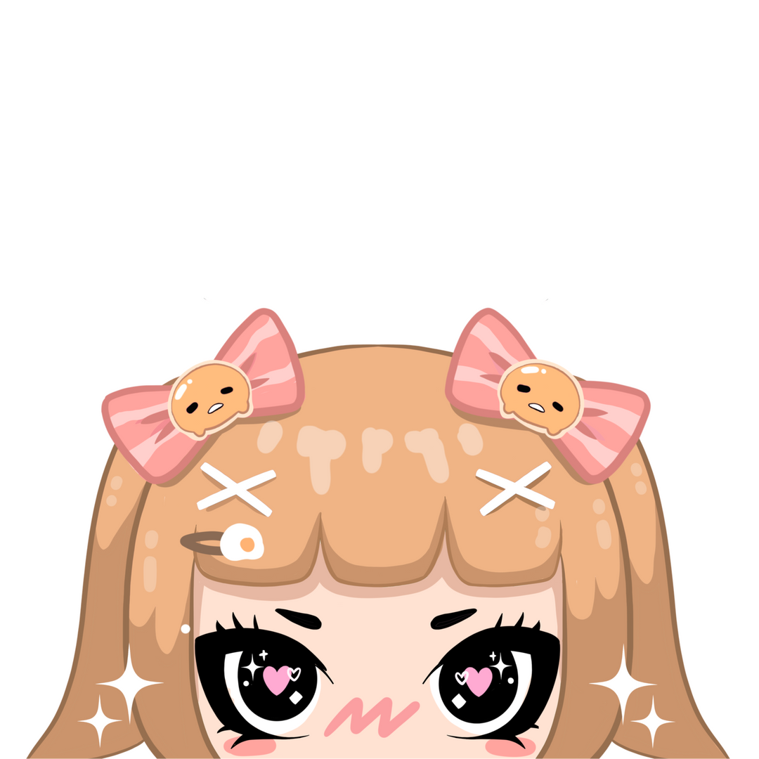GUDETAMA GIRL PEEKER