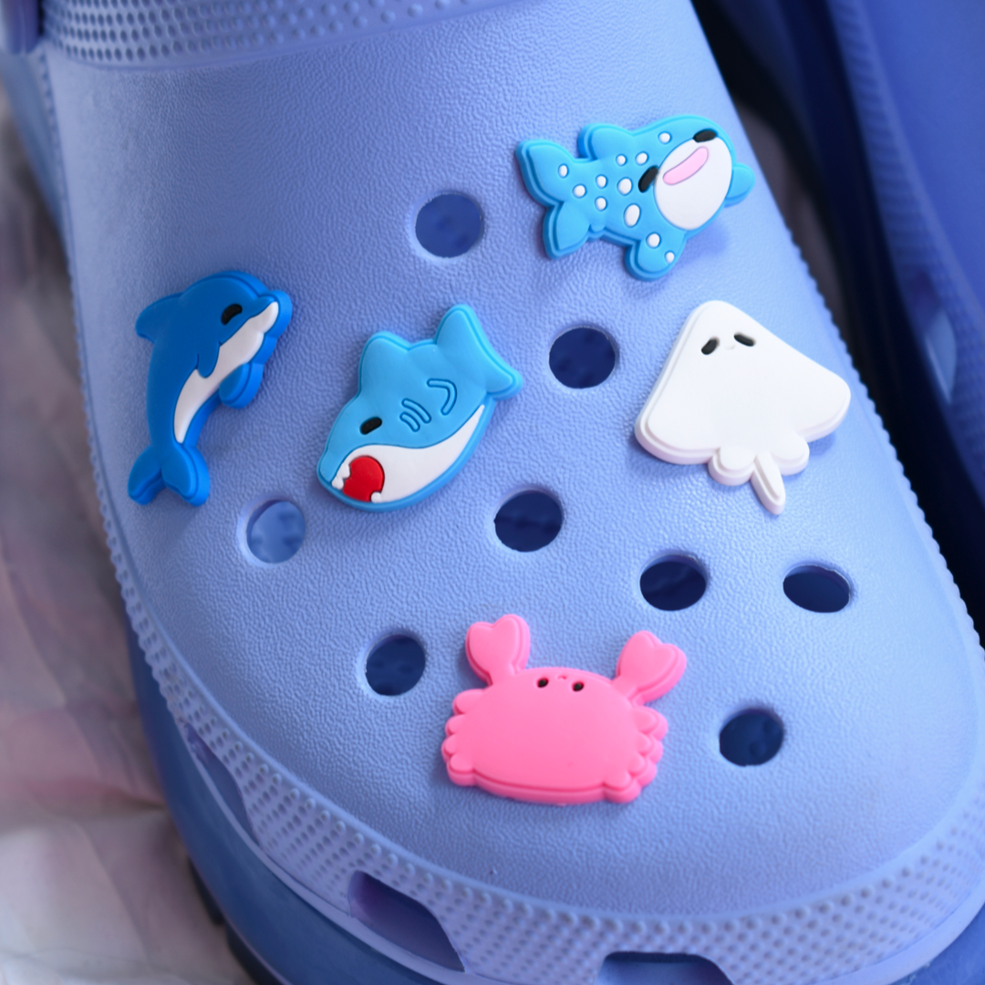 SEA CREATURES SHOE CHARMS