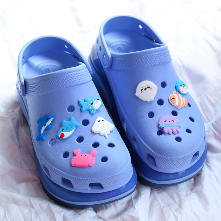 SEA CREATURES SHOE CHARMS