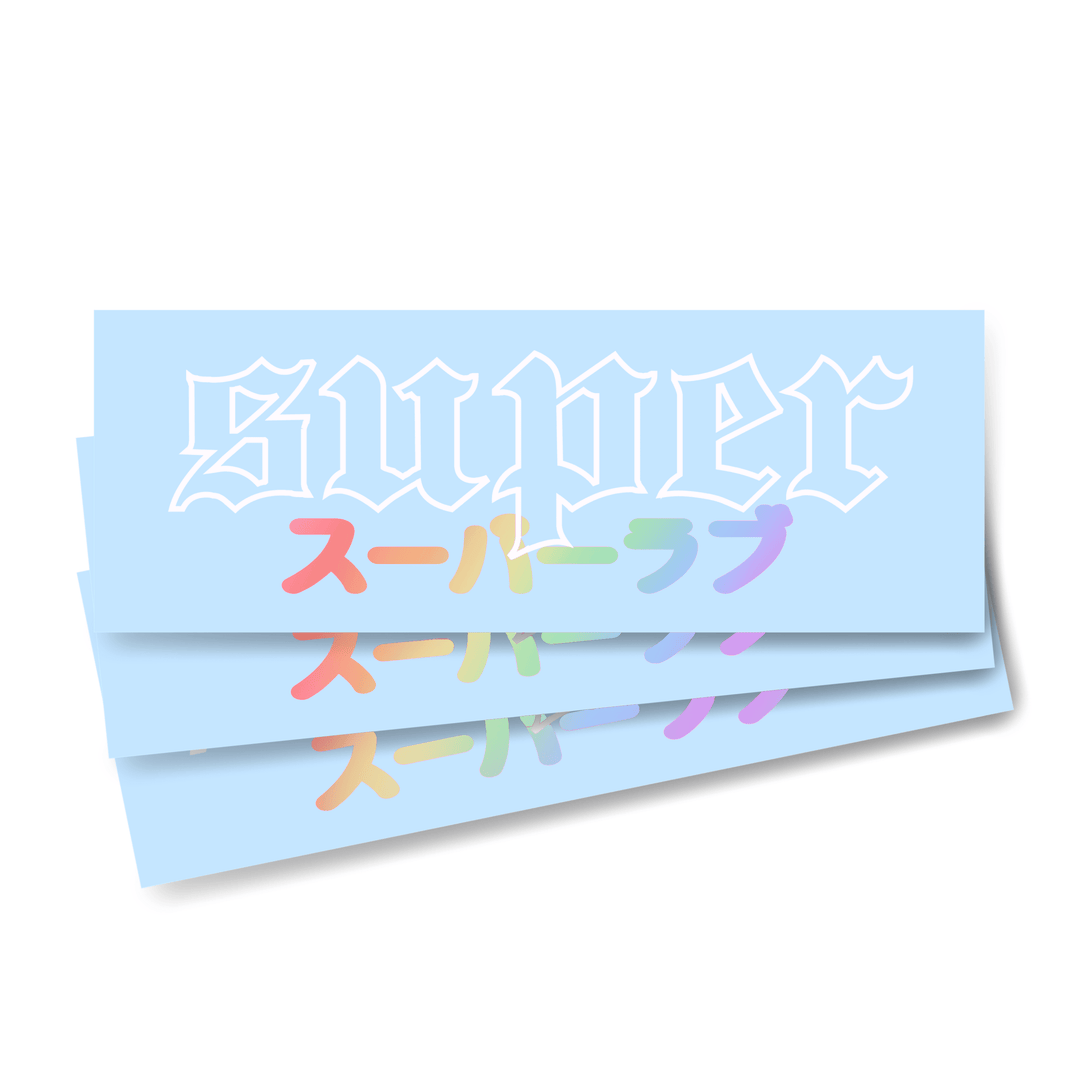 HEAVY SUPER LOGO DIE-CUT