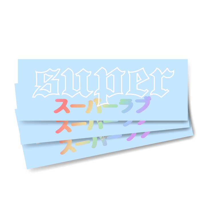 HEAVY SUPER LOGO DIE-CUT