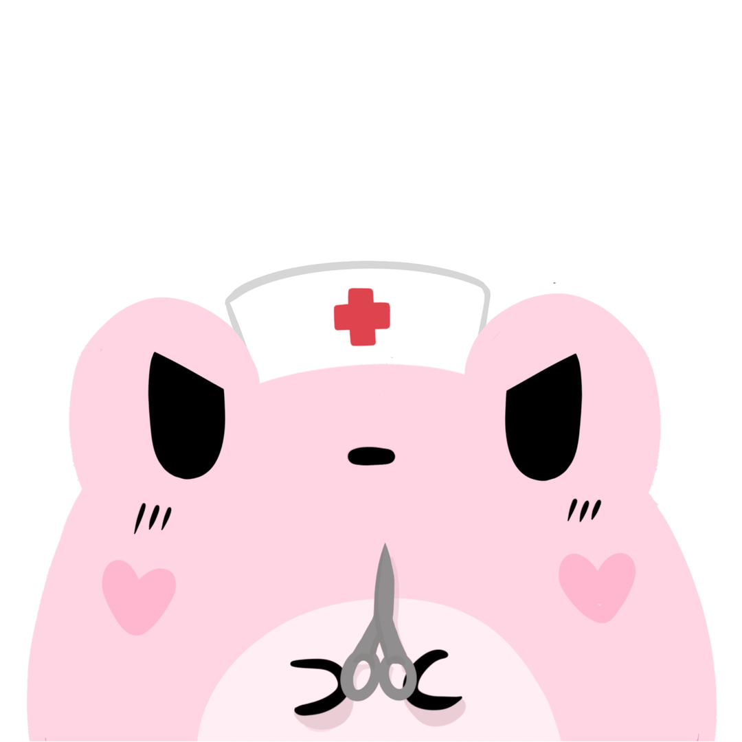 NURSE FRAPPE PEEKER
