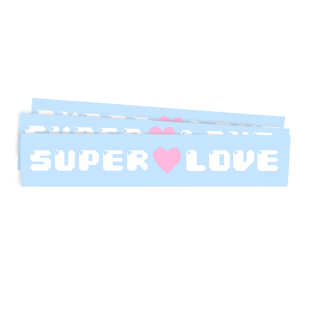 SUPERLOVE LOGO DIE-CUT