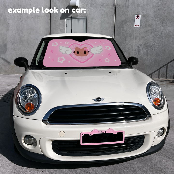 TAN ANGEL CAR SUNSHADE (PRE-ORDER)