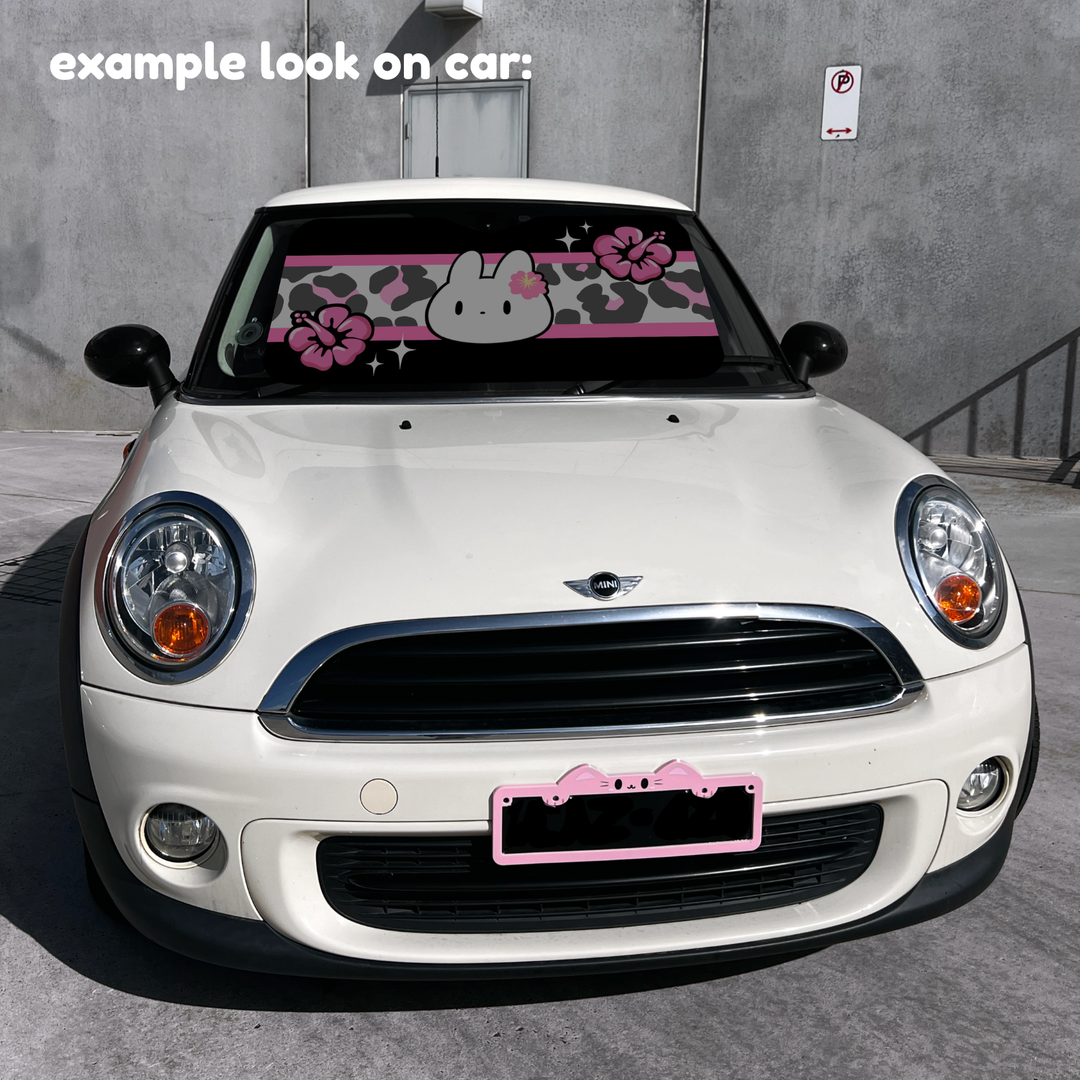 MOCHI BUNNY CAR SUNSHADE (PRE-ORDER)