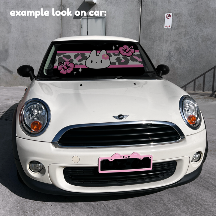 MOCHI BUNNY CAR SUNSHADE (PRE-ORDER)