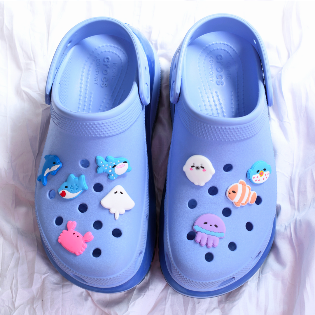 Croc charms in deals stores