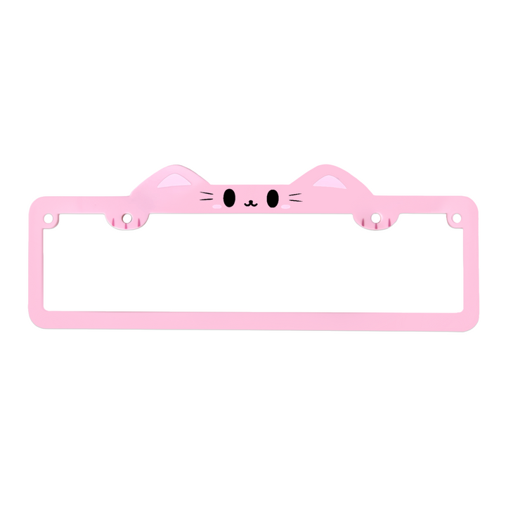 [AUS] PINK KITTY PLATE FRAME