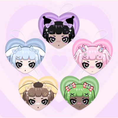 RAINBOW CUTIES' AIR FRESHENER BUNDLE