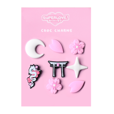 DRAGON SPIRIT' CROC CHARMS