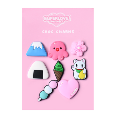 HANAMI' CROC CHARMS