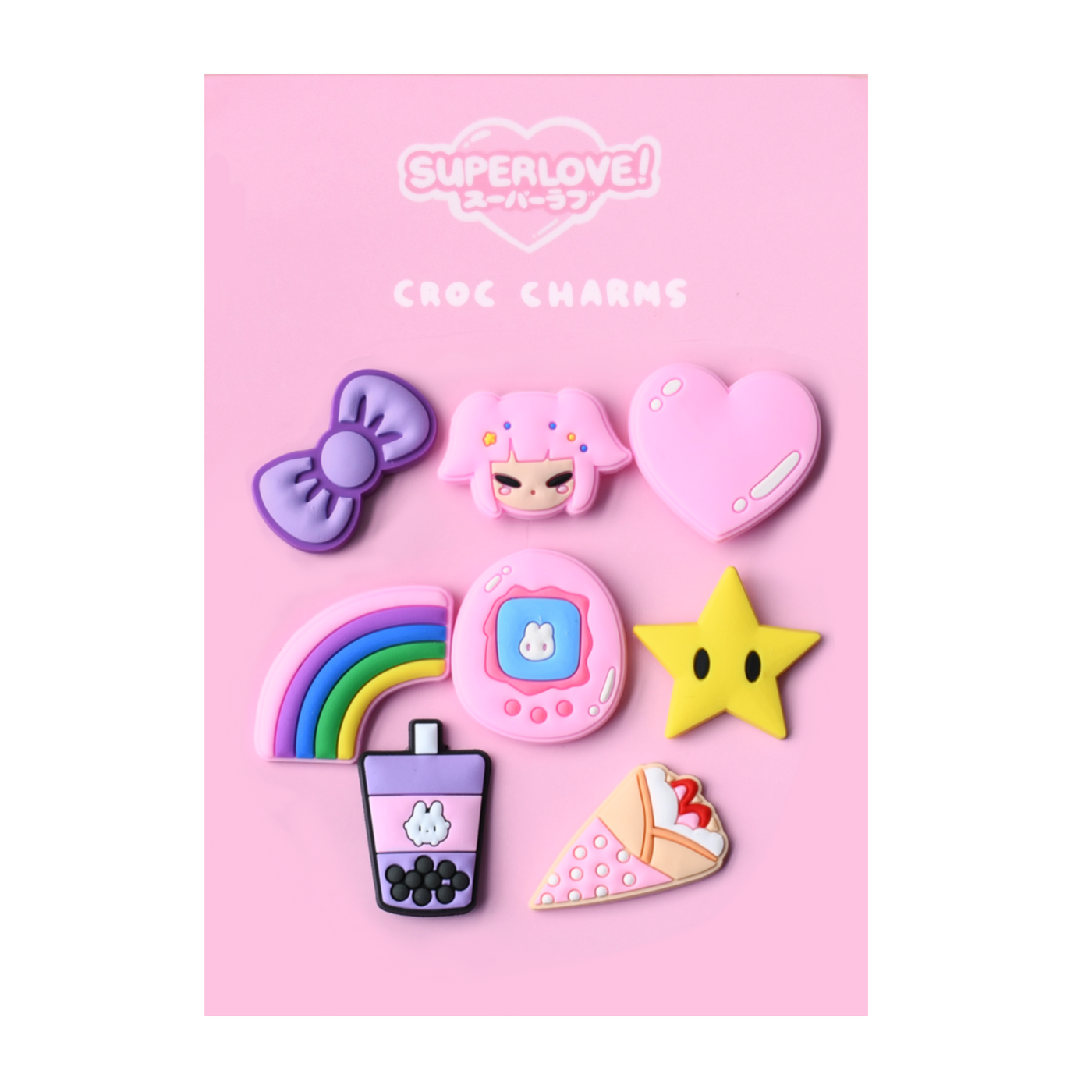 HARAJUKU' CROC CHARMS