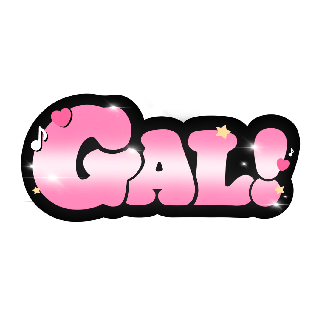 GAL DECAL STICKER SET